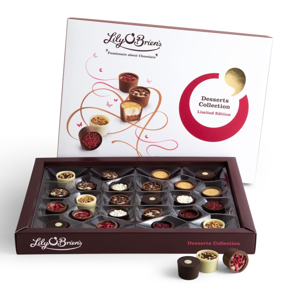 Lily O'Brien's Desserts Collection, Limited Edition, 24 Chocolates, 318g