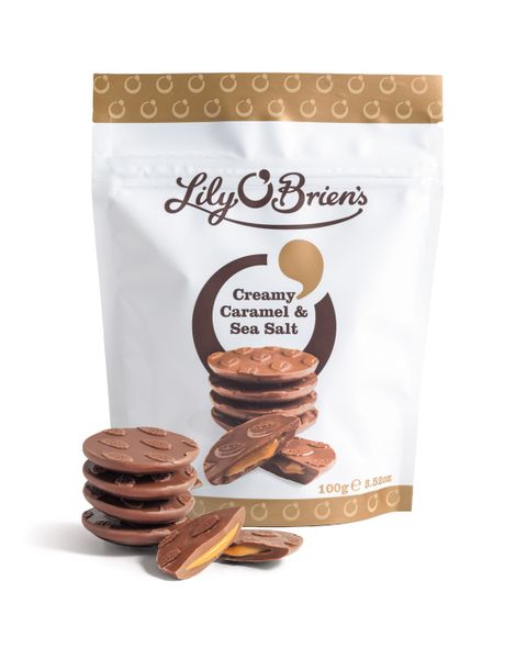 Creamy Caramels with Sea Salt Share Bag, 100g