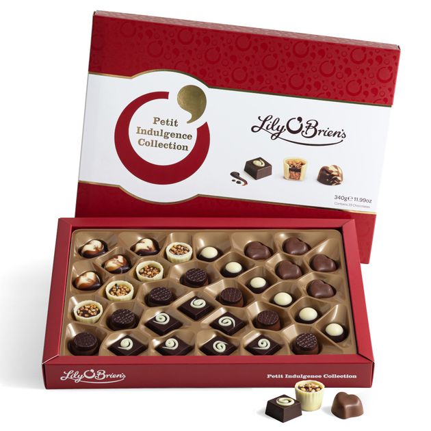 Lily O'Brien's Petit Indulgence Collection, 33 Chocolates, 340g