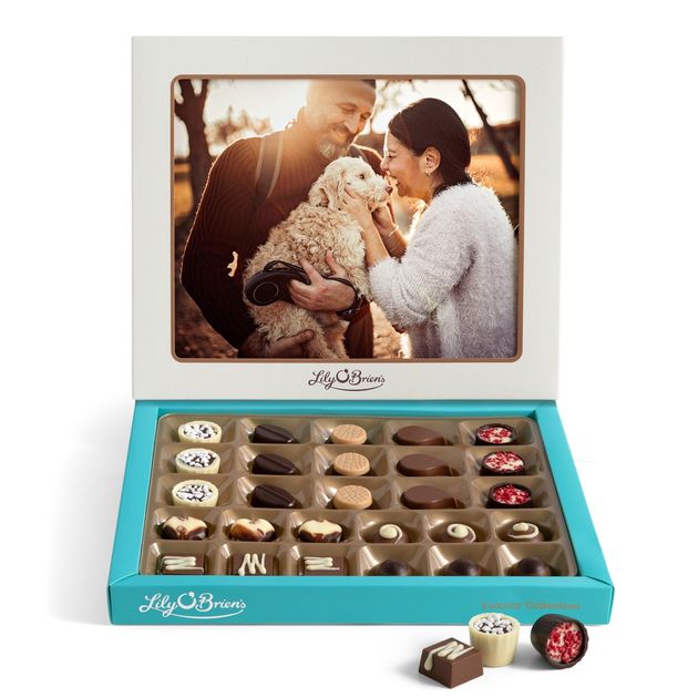 Lily O'Brien's Chocolate Personalised Photo Box, 27 Chocolates, 270g