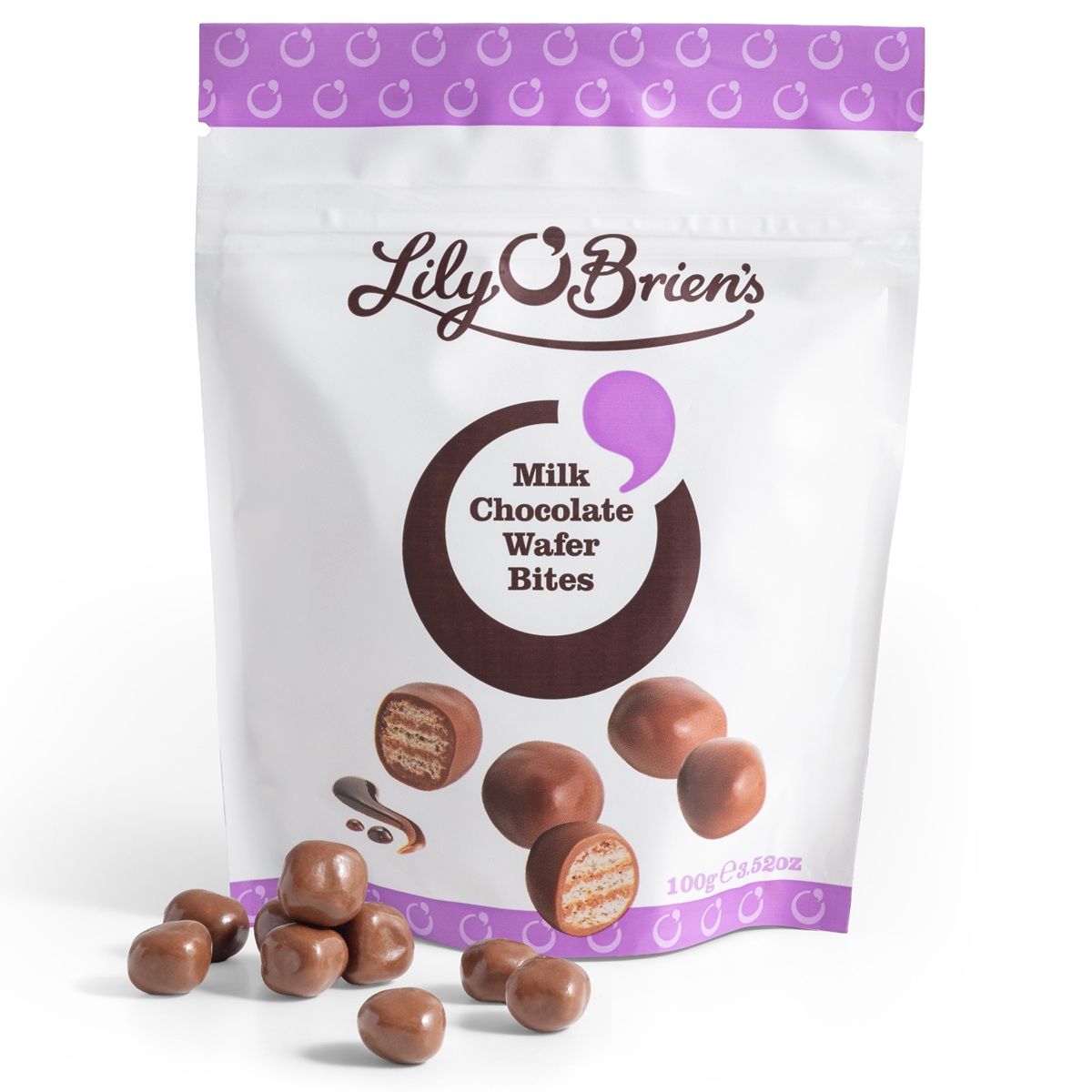 Milk Chocolate Wafer Bites