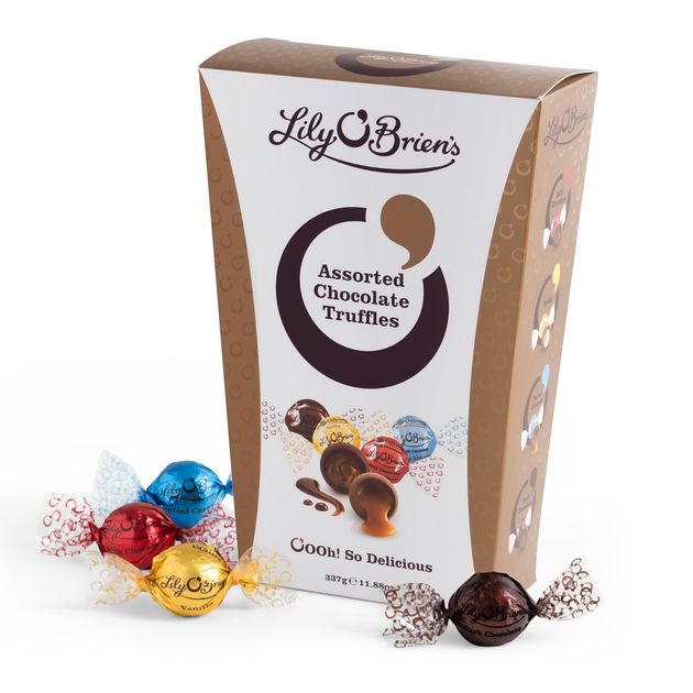 Lily O'Brien's Assorted Chocolate Truffles, 27 Chocolates, 337g