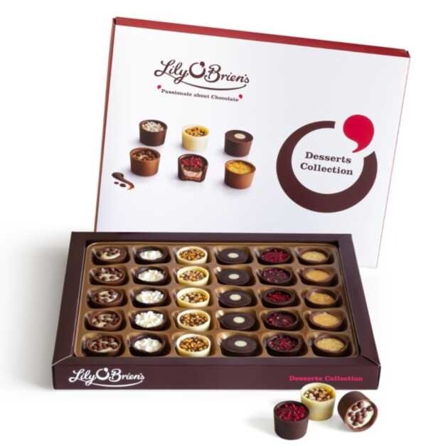 Lily O'Brien's Chocolate Desserts Collection, 30 Chocolates, 375g