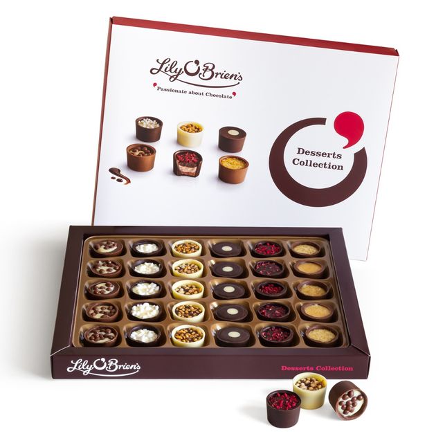 Lily O'Brien's Chocolate Desserts Collection, 30 Chocolates, 400g