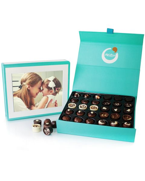 Personalised Keepsake Photo Box, 60 Chocolates