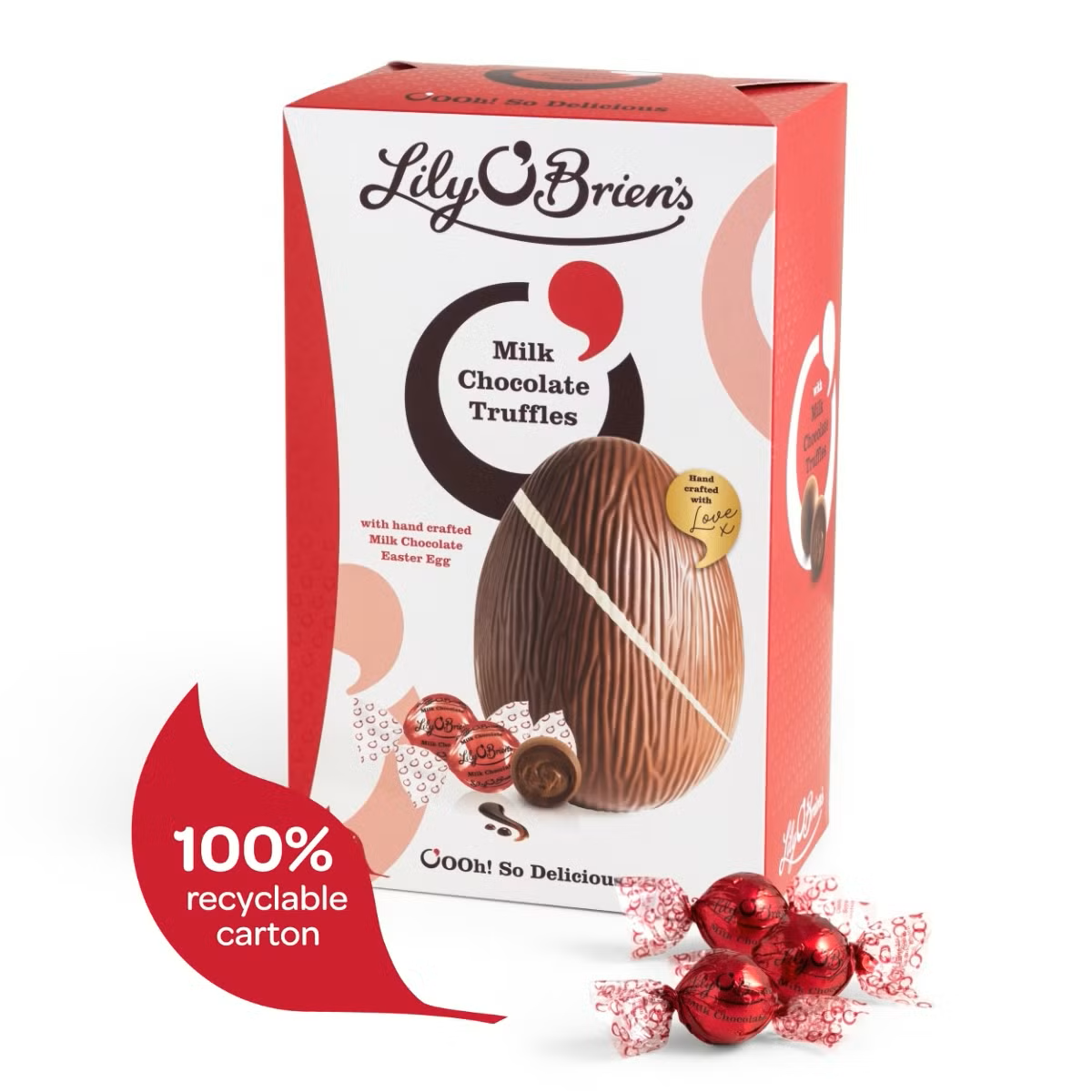 Milk Chocolate Egg with 5 Milk Chocolate Truffles, 248g