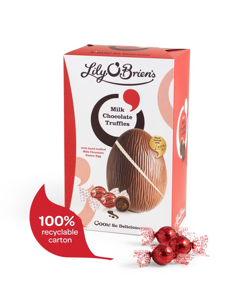 Milk Chocolate Egg with 5 Milk Chocolate Truffles, 248g