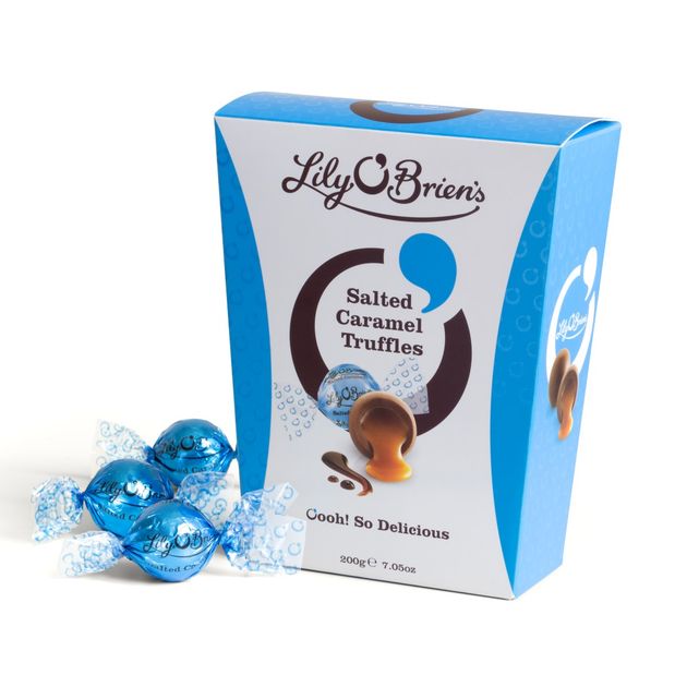 Lily O'Brien's Salted Caramel Milk Chocolate Truffles 200g