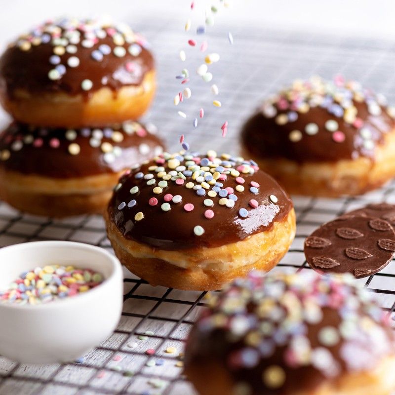 How to make Chocolate Glazed Donuts 