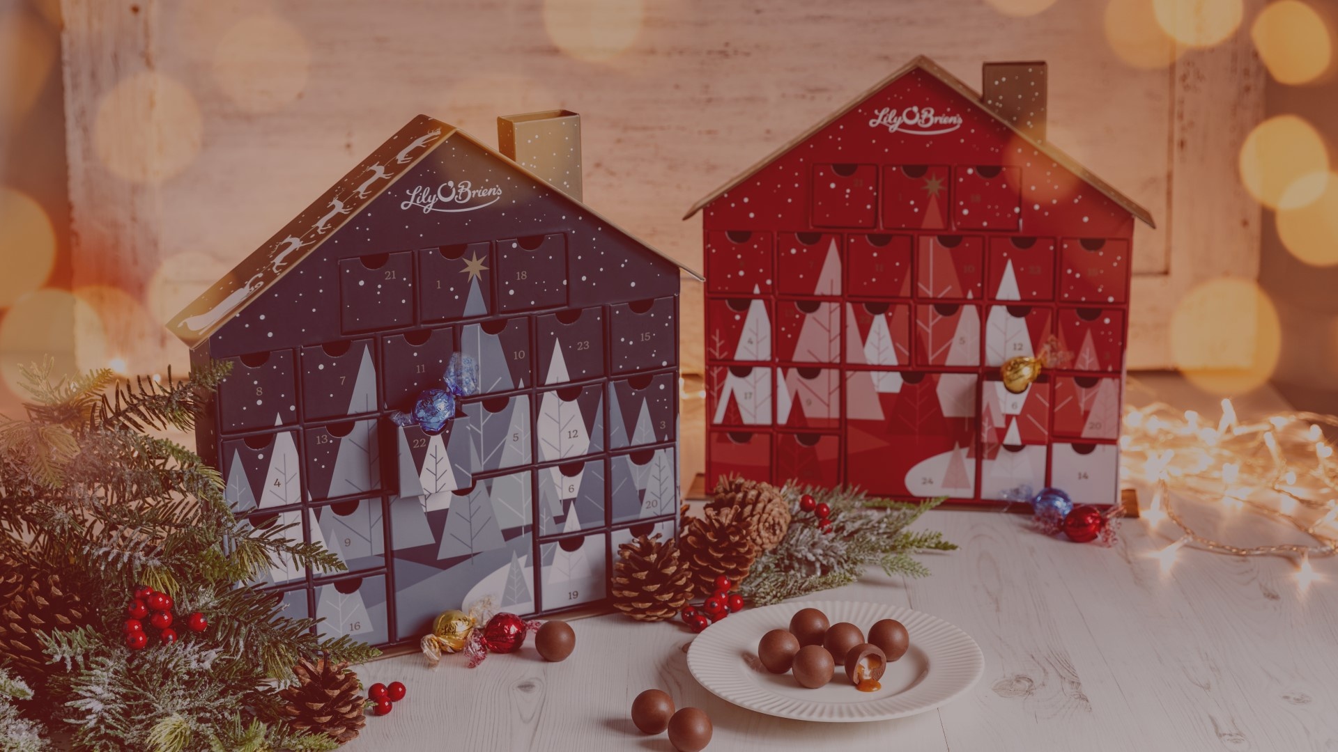 Chocolate Advent House by Lily O'Brien's