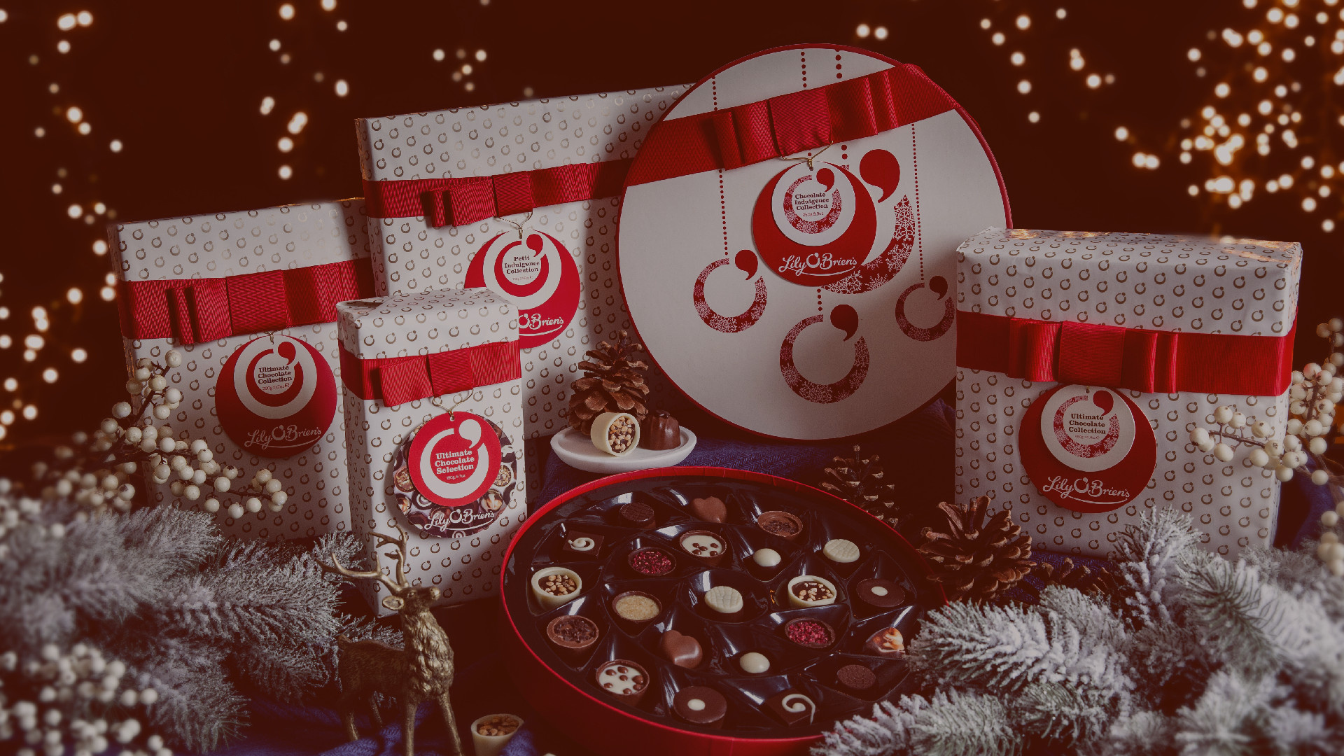 Christmas Gifts Delivered by Irish Chocolatier Lily O'Brien's