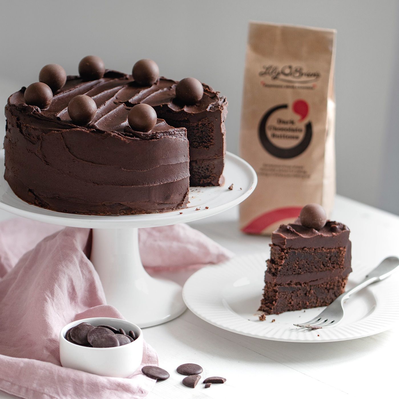 Chocolate Fudge Cake with Lily O'Brien's